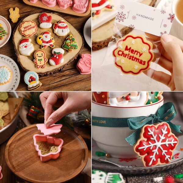 クリスマス＊プレゼントサンタのクッキー型 クッキー型 felizorro 通販 16716373Creema クリーマ