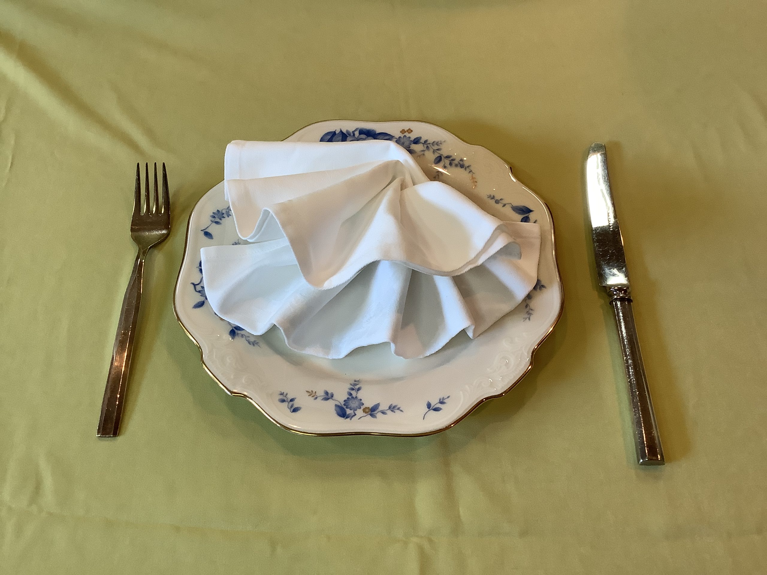 ナプキン折り方・ハート＆Valentine・card ！Table & FLower