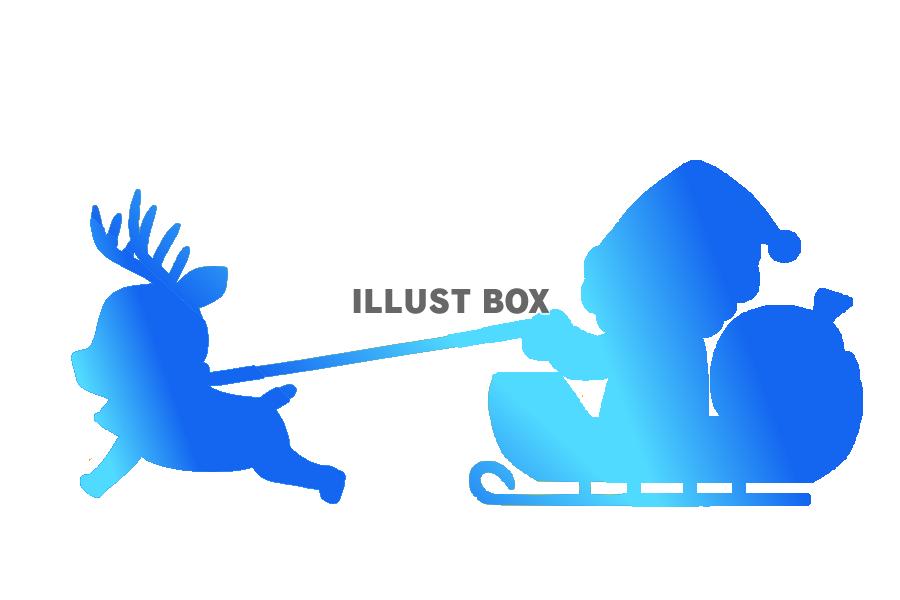 サンタ 影イラスト無料イラスト・フリー素材なら「イラストAC」