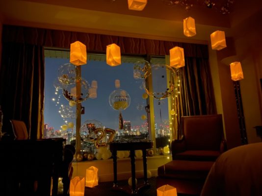 ホテルサプライズプラン Modern～モダン～Jefferson'sバルーンアートデリバリ