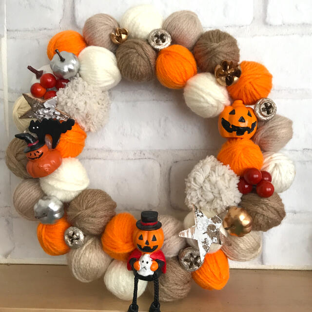 自分でつくるハロウィンリース 手作りキットKiclus