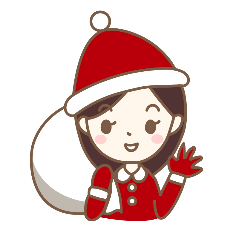 クリスマスのイラスト「サンタクロース」かわいいフリー素材集 いらすとや