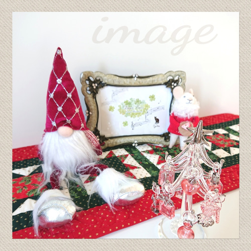 SALE クリスマスキルト マット テーブルランナー テーブルクロス mahina 通販 18504974Creema クリーマ