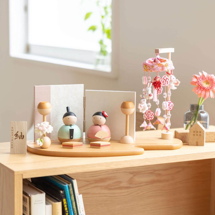 Z23◇雛人形◇雛道具 ◇お雛様寸法 約 ：全長30cm×横34cm×