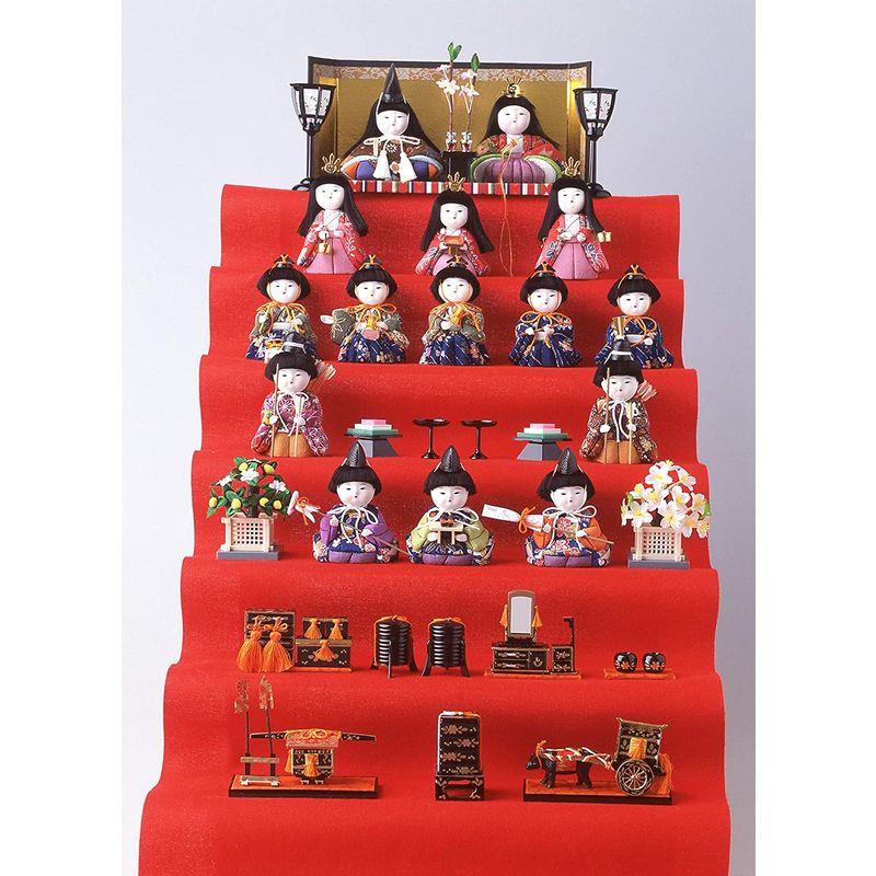ひな人形 7段 雛飾り 雛壇 ひな飾 ひな壇 ひな祭り用 ひな壇セット 7段