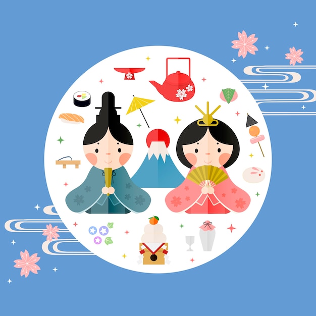 ひなまつり ポスター イラスト素材5852816- フォトライブラリ