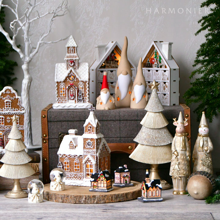 クリスマスオブジェ プチライトハウスの通販インテリアショップMALTO