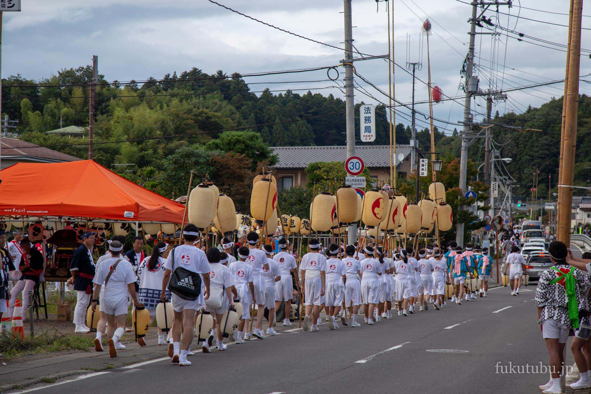 白河提灯祭りMinekoのぼちぼちいこか