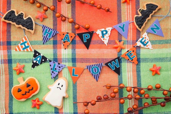 100均で飾る！ハロウィン飾りコーディネート見本 3000円台Happy Birthday Project ハピバ