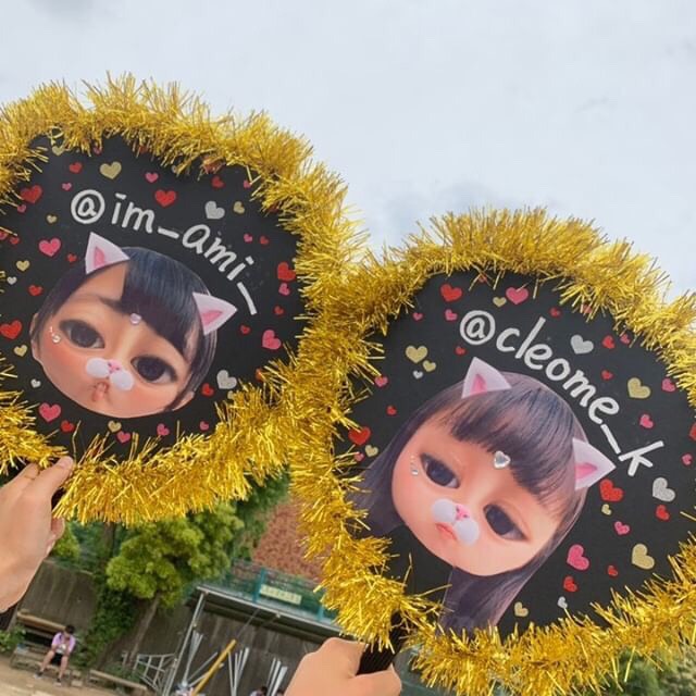 シーン別学校関連スポーツ応援用うちわ製作うちわドットファン