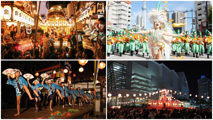 東京の納涼祭り・縁日2025