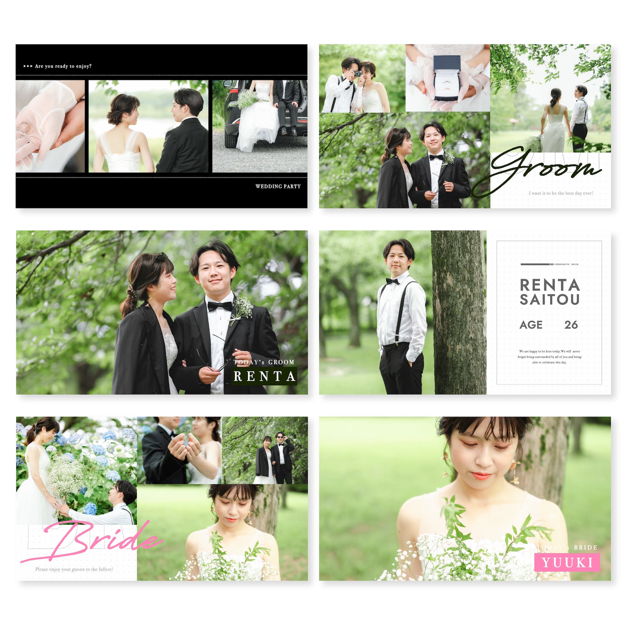 かわいさ全開！結婚式オープニングムービーに取り入れたいかわいいアイデアnonnofilm