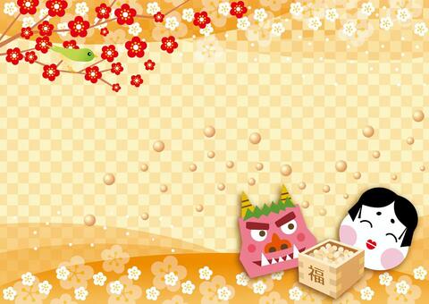 印刷して飾るだけ！ 簡単節分フォトブース！節分フォトに使える無料ポスター 無料ダウンロードMama Craft