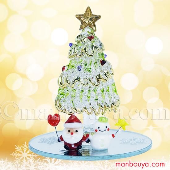 楽天市場 ＜ガラスオーナメント クリスマスオーナメント クリスマス雑貨 ツリー ＞ツリー型・オーナメント レッド ＜ミニチュア小物 ガラス細工＞＜ ガラス細工 ファニチャー＞ ギフト プレゼント ラッピング: THE JOY LUCK STORE