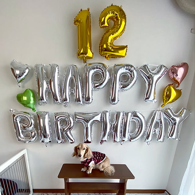 ダイソー パーティーグッズで誕生日を飾り付け！壁飾りの貼り方と最適な収納方法 - がんばらない片づけ