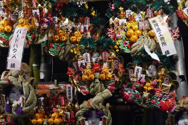 川口神社おかめ市2021速報！熊手市、屋台が境内を煌めかす年末の風物詩の祭り株式会社オマツリジャパン