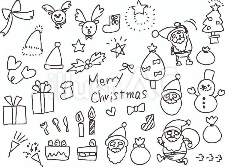 手描きクリスマスイラストの簡単な描き方イラストプラザ