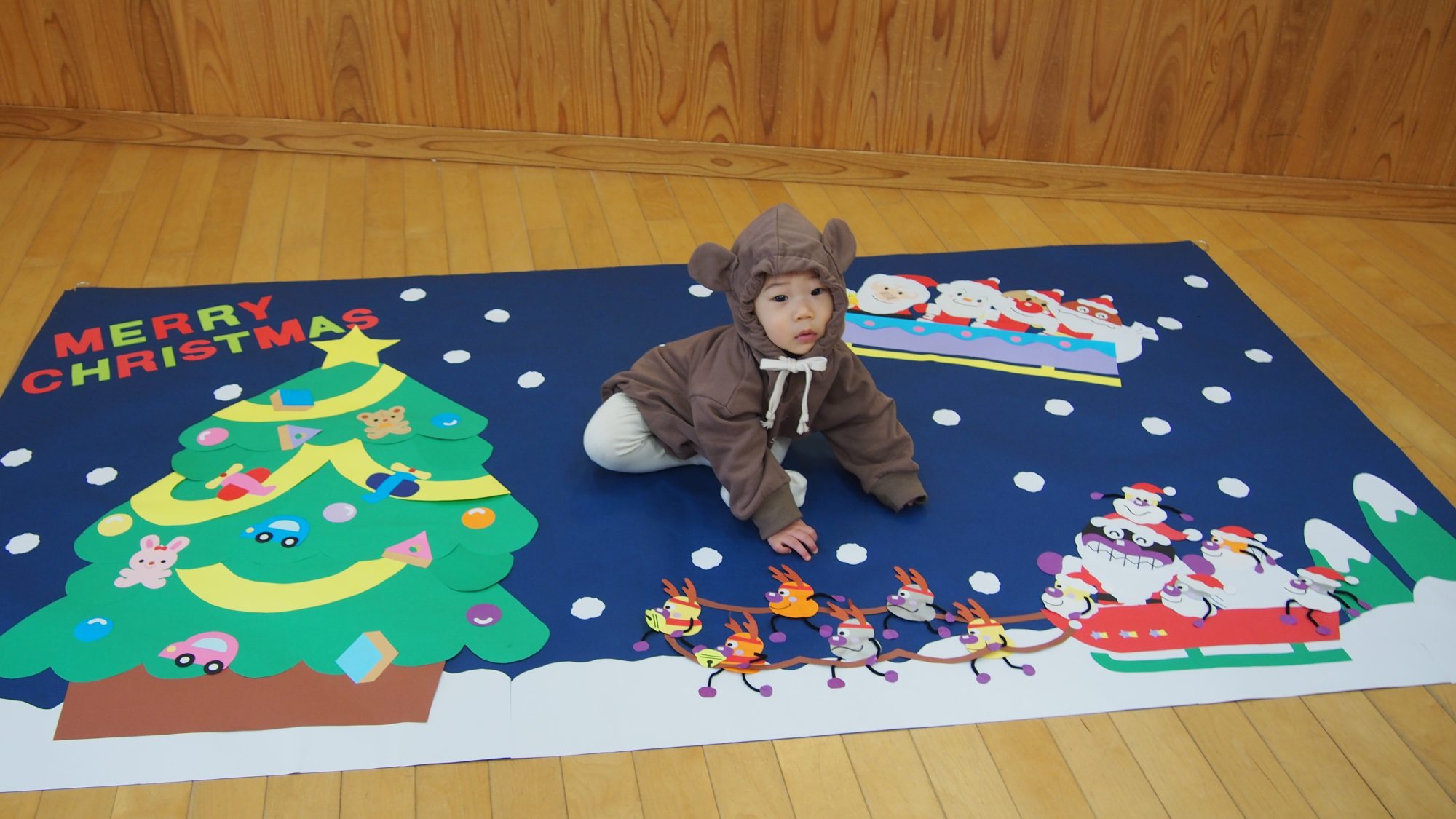 お昼寝アート♪クリスマスの通販 by 幸せ工房 HATIラクマ