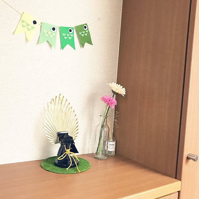 ダイソーで見つけた鯉のぼりの木製ガーランド！こどもの日に最適な100円アイテム