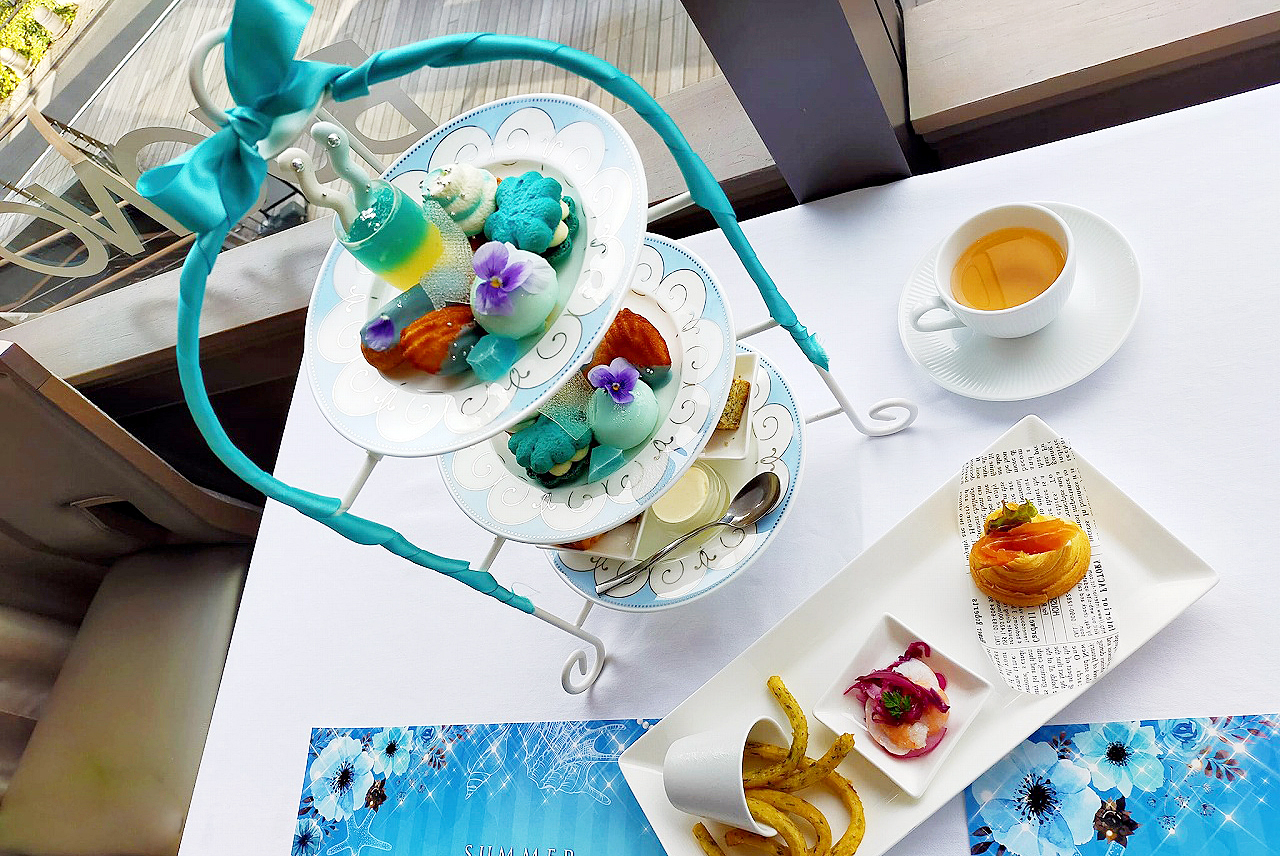 7 3まで！大宮璃宮・四季庭『サムシングブルー・アフタヌーンティー』レポ PRパパママさいたまDays+