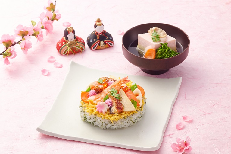 大人のひな祭り弁当＊よしべんの娘弁＆旦那弁♪