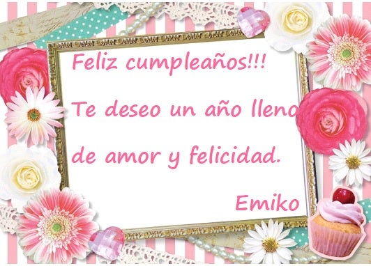 スペイン語で誕生日おめでとうイラスト - No: 25304815無料イラスト・フリー素材なら「イラストAC」