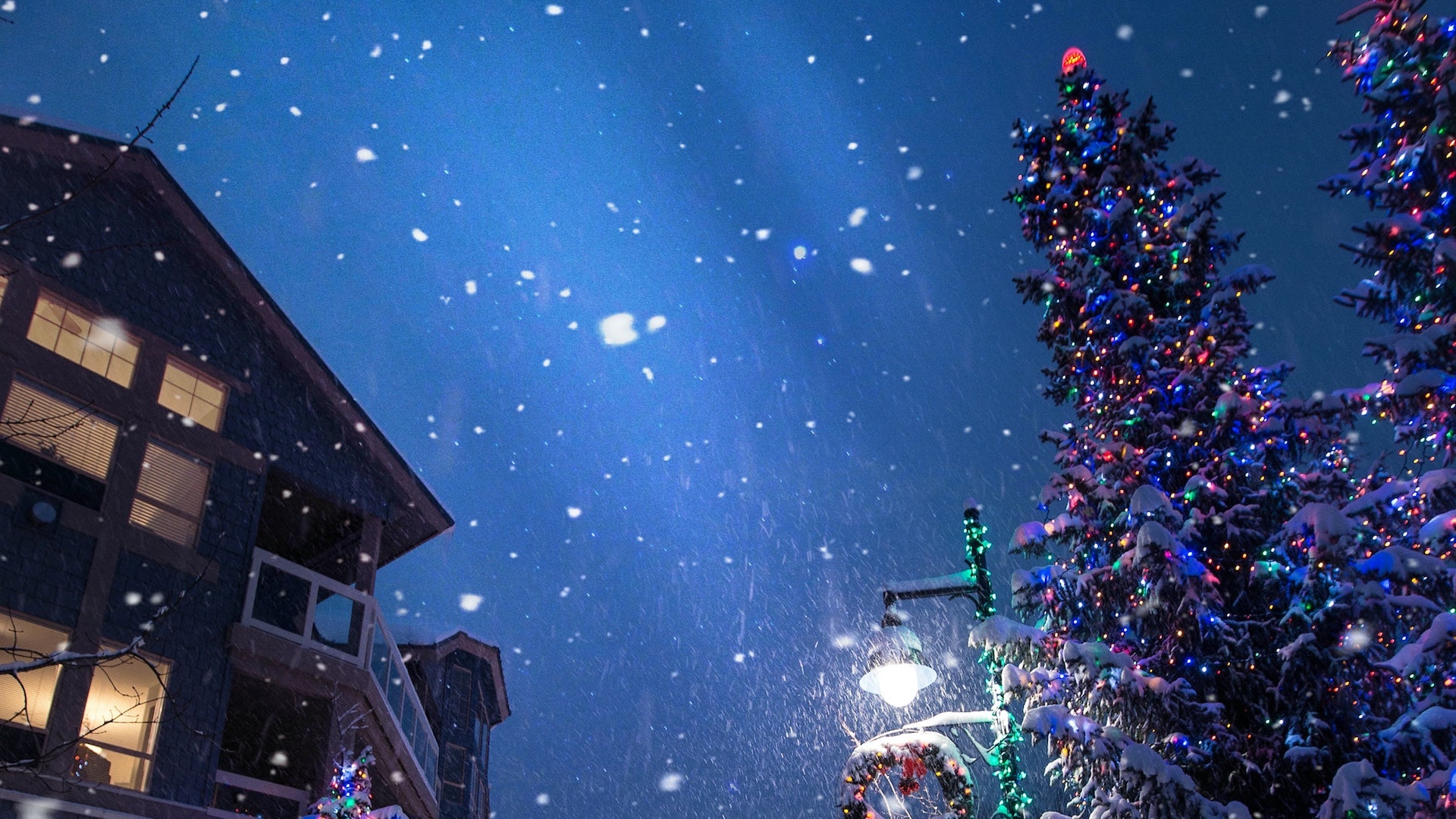 無料イラスト 冬のおしゃれ背景素材 クリスマス35484素材Good