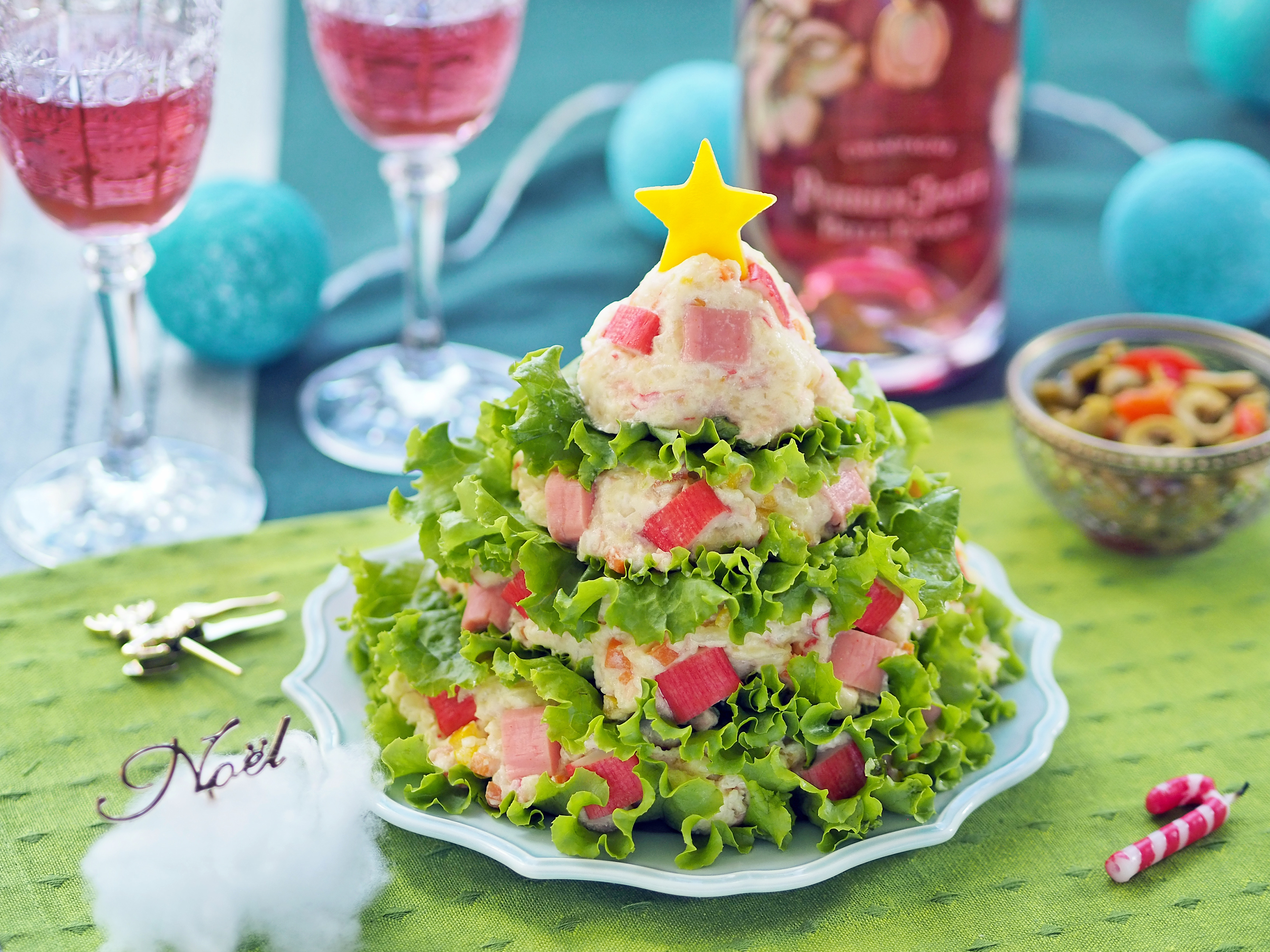 ツリーポテトサラダ