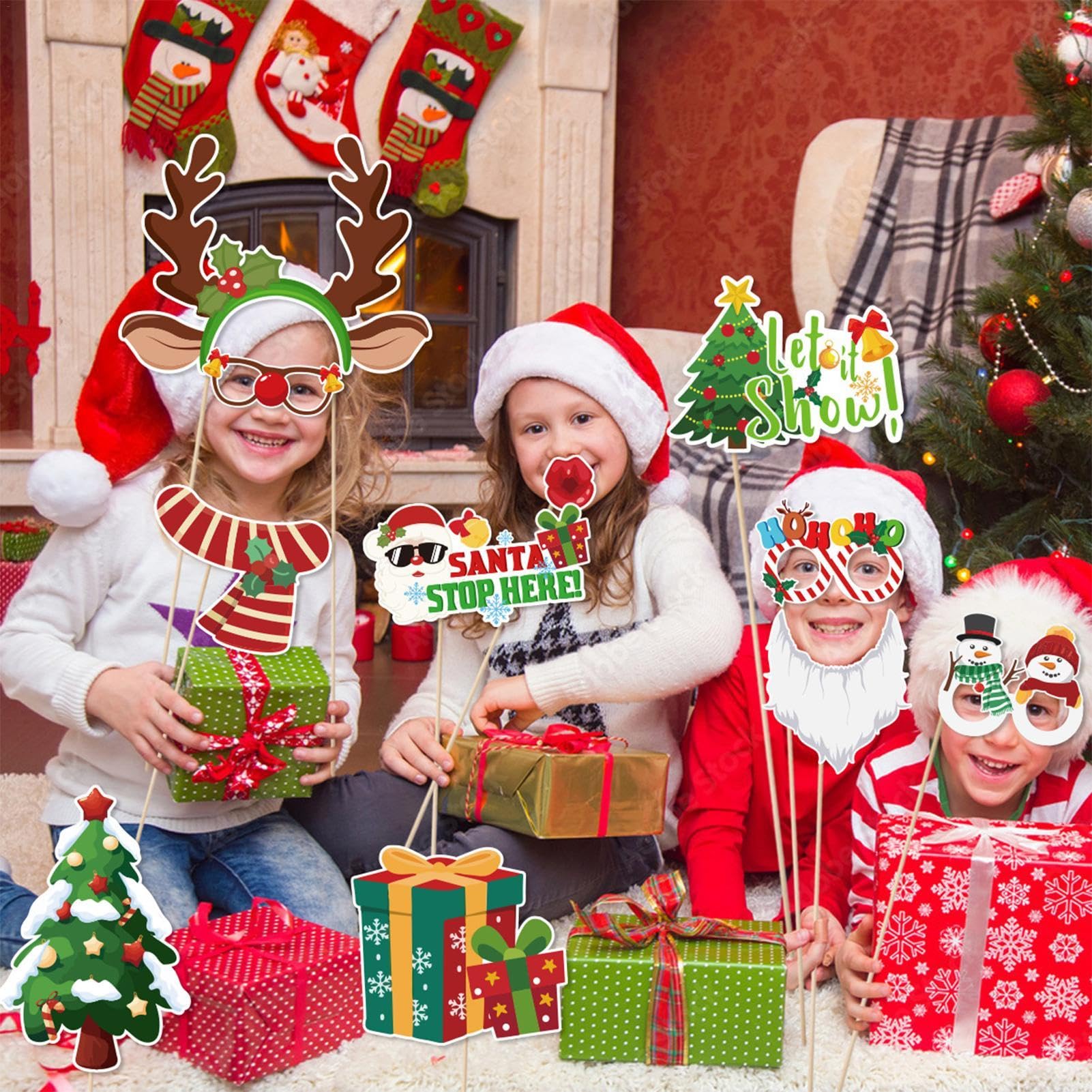 クリスマス サンタさん いろんなポーズ セットのイラスト素材92384727- PIXTA