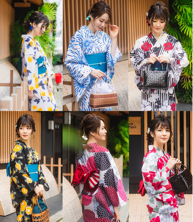 浴衣 和服 和装 蝶 総柄 デザイン ユニーク 個性的 夏祭り お祭り イベント 浴衣 浴衣