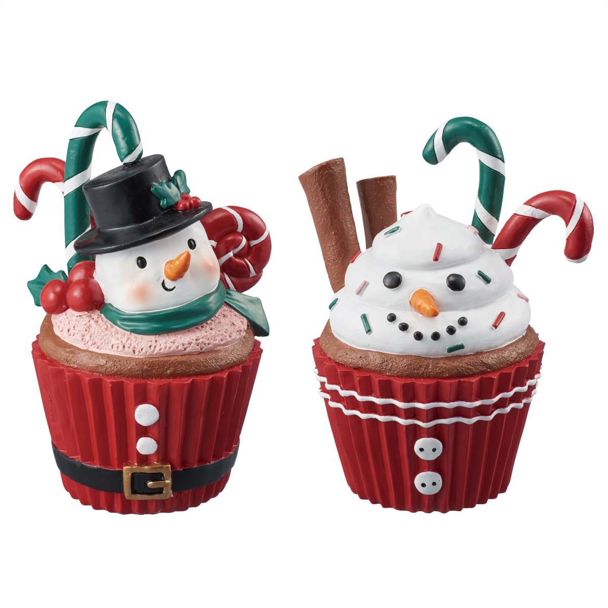 Amazon8ピース クリスマス DIY 装飾 ミニチュア飾り 雪だるま ケーキデコレーション ホリデーパーティー用品 置物クリスマス雑貨おもちゃ