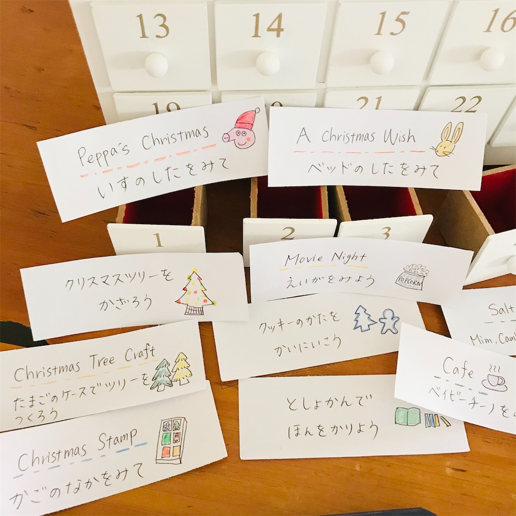 ポケモンのアドベントカレンダーを作る 前編 ～とにかく作る編～ついで