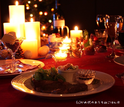 イブはお家でクリスマスディナー✨華組 宮原江里子のブログ華組ブログWeb eclat