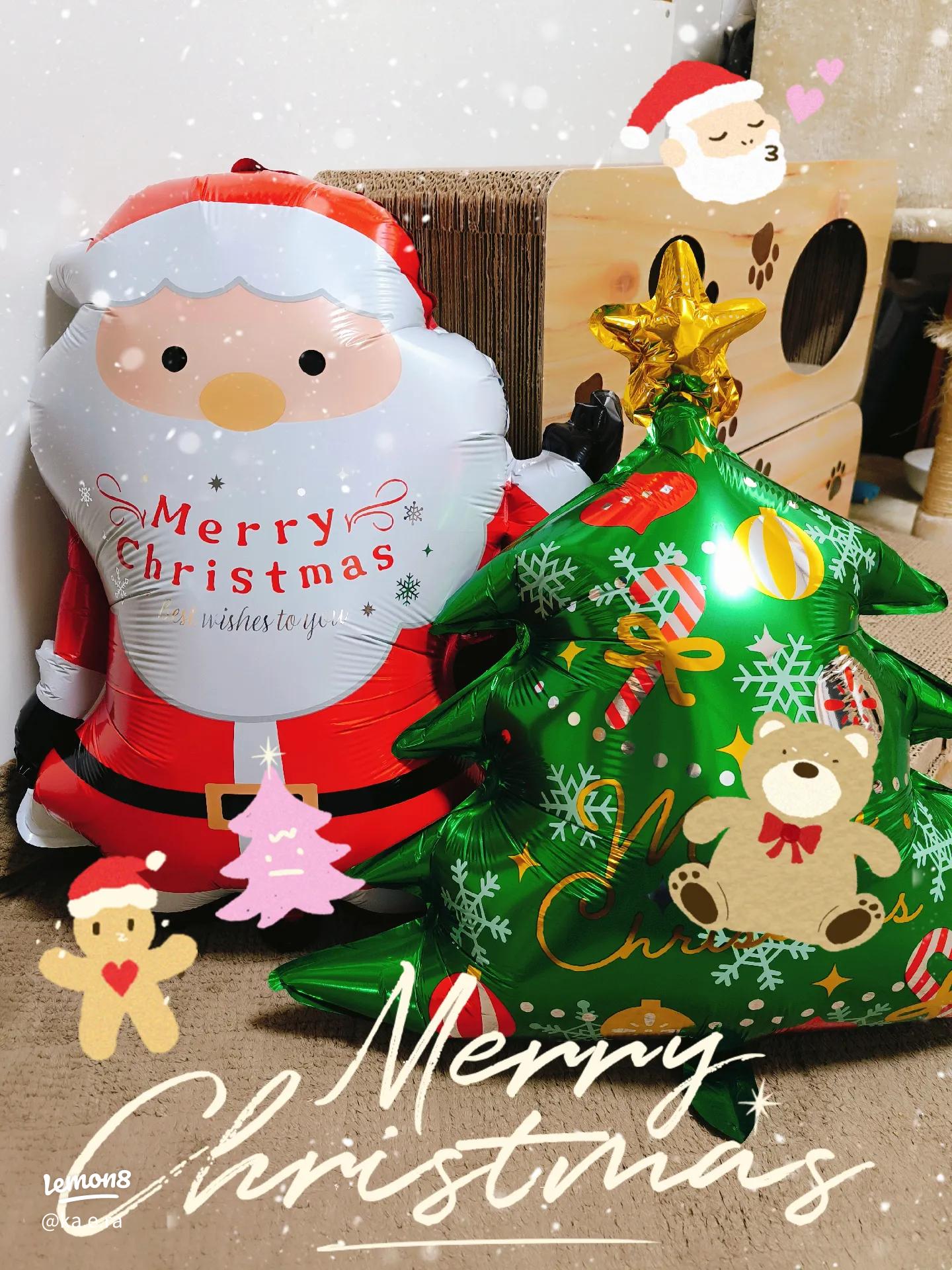 クリスマスツリーをバルーンで手作り！100均アイテムでできるよ☆ - 選びながら生きていく☆