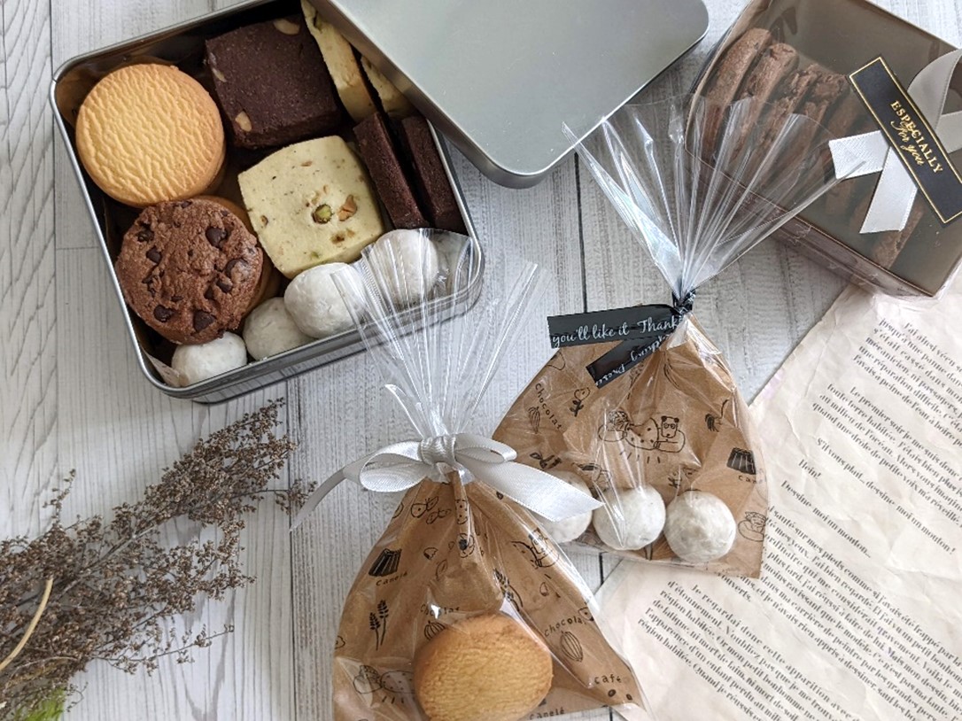 高級感あるショップ袋のラッピングアイデア