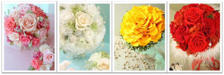 奈良から参加。父と母から贈る手作りブーケレッスンウェディングブーケ倶楽部@大阪造花の手作りブーケレッスン専門店