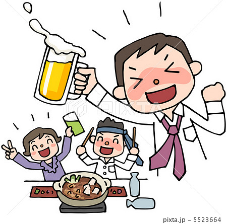 忘年会のイメージイラスト イラスト素材6211638- フォトライブラリ