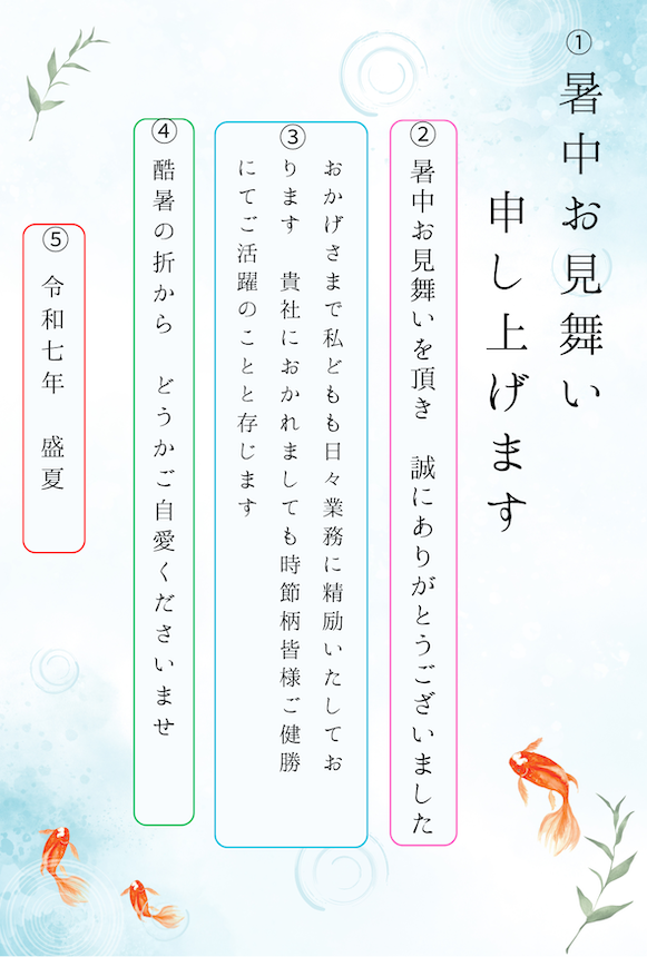 暑中見舞い・残暑見舞いのマナー：暑中と残暑の違い、礼状の書き方など暑中見舞い・残暑見舞いのマナー「年賀状・暑中見舞いドットコム」
