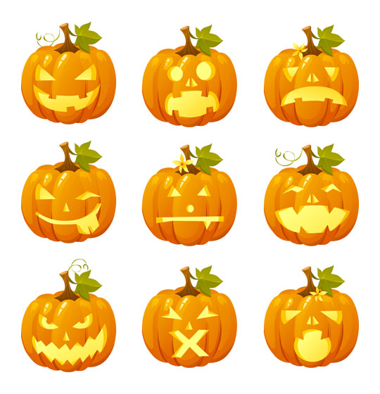 ハロウィンかぼちゃ K048 AI