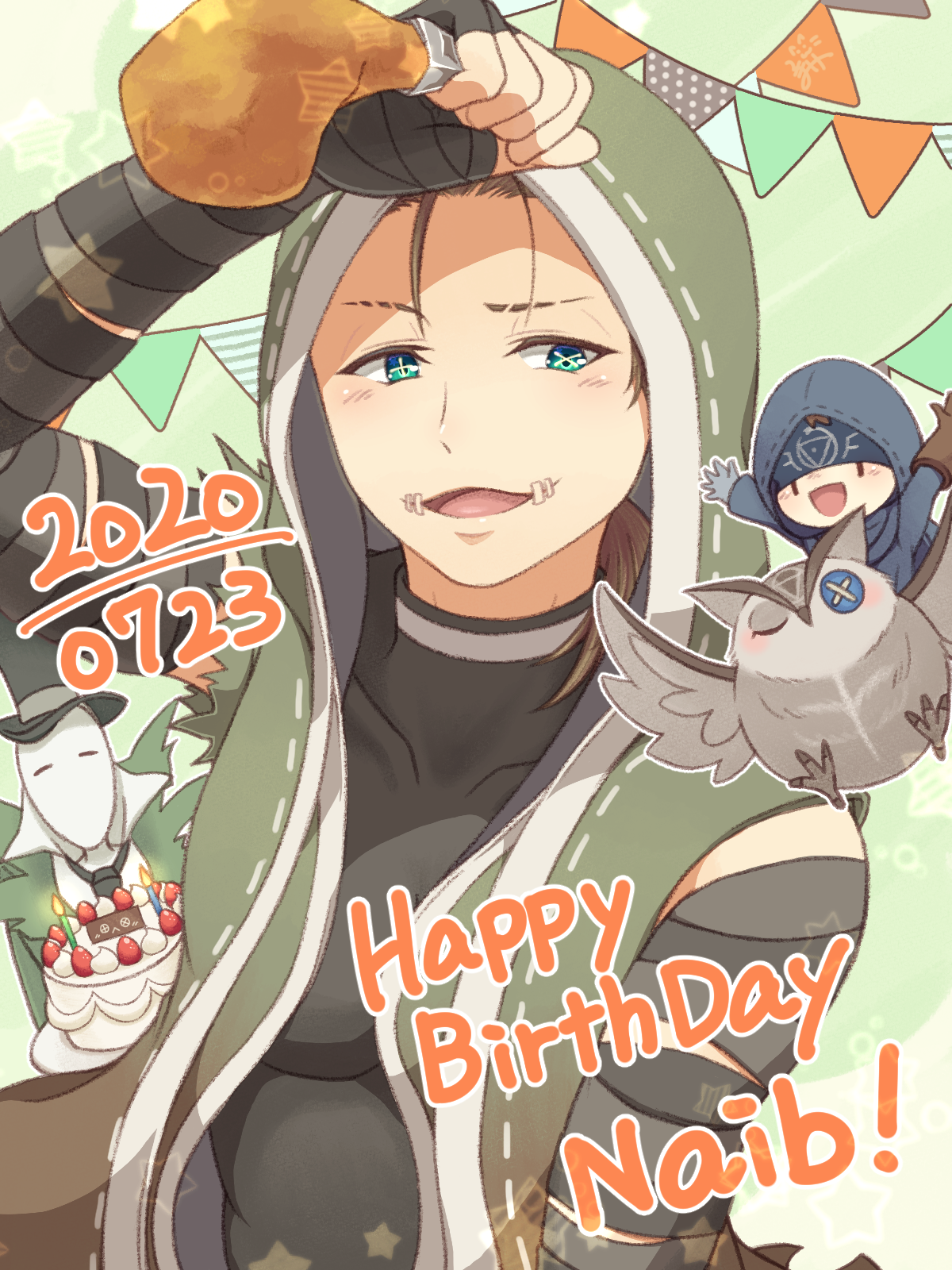 ビクター君のお誕生日まであと45日前📮✉️🐕🥳🎉 ナワーブ・サべダー 🤕 ビクター・グランツ📮ビクターグランツポストマンvictorgrantz第五人格ナワーブサベダーidentityvvictoridentityvpostmanidentityv第五人格cospostmancosplay