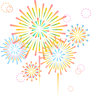 創作活動：ストロー工作今年は夏祭りも花火大会も中止となりました。 利用者さんは、日中活動を利用して『大洲ホームで花火を！』とストローを使って花火を作成しました。タピオカ用の太いストローを使って、思い思いの花火を打ち上げました🎆 ※作品は掲示板に展示し