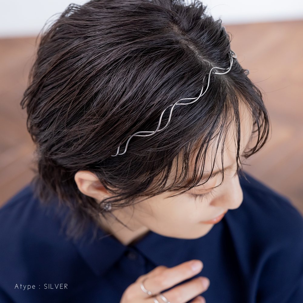 ゆうパケット 全6タイプ カチューシャ 大人 レディース 細め ヘアアクセサリー 髪留め まとめ髪 ワイヤー メタル パール ウェーブ 大人 お呼ばれ結婚式 パーティー 華奢 ゴールド シルバーの通販Cream dot クリームドット 公式サイト