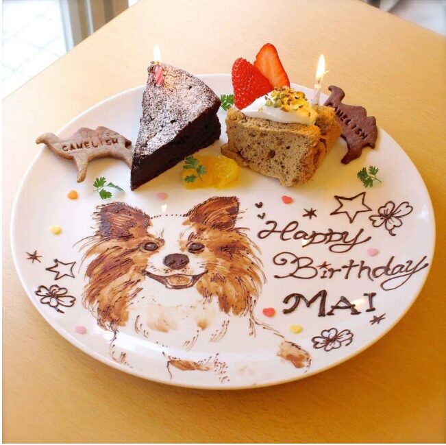 本人不在記念日プレート 推しの記念日をカフェでお祝いしませんか？WHITESTELLA