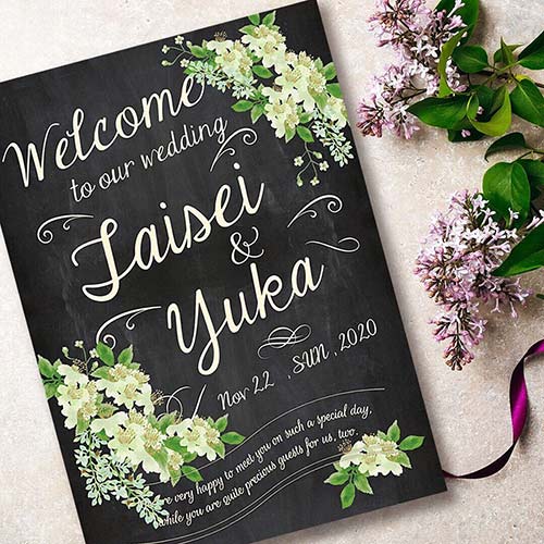 結婚式アイテム 愛車で作る シリーズに「ウェルカムボード」が新登場！株式会社ファルベのプレスリリース