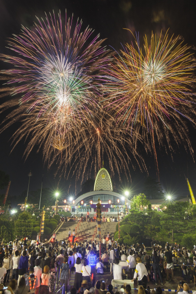在学生手作りの「上柳花火大会」 山形県立保健医療大学2018.6.16