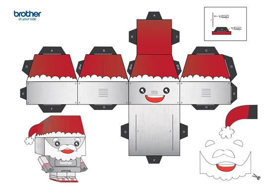 今年のクリスマスは簡単手作り！子供と楽しむクリスマスペーパークラフト P-note：インクジェットプリンター個人キヤノン