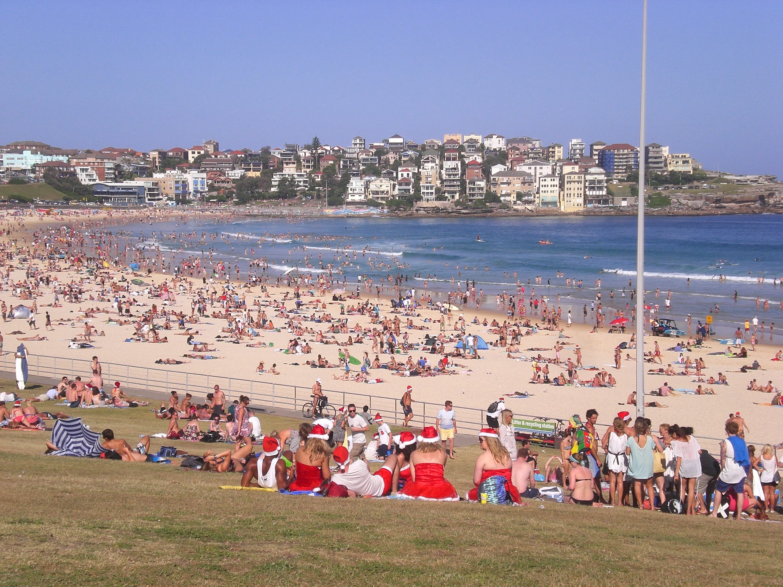 真夏にサンタ！？オーストラリアの常夏クリスマス♪ - 成功する留学