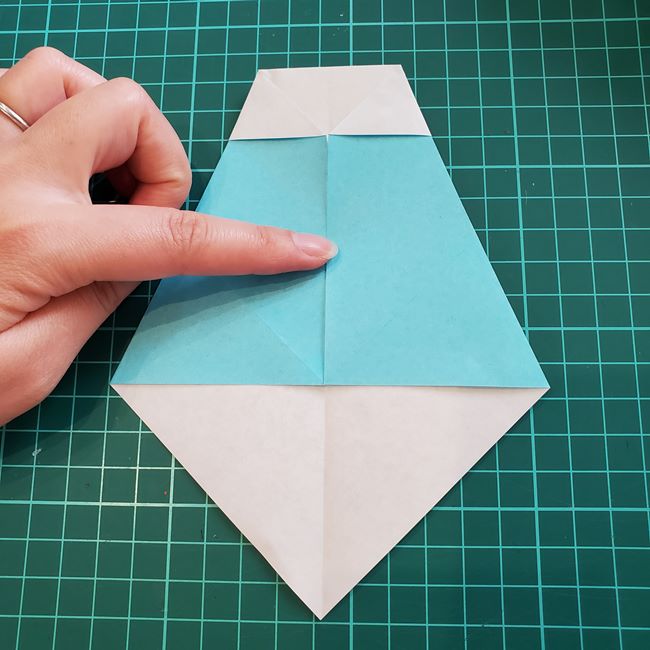 折り紙で富士山の折り方！箸置き正月飾りに簡単立体的な作り方セツの折り紙処