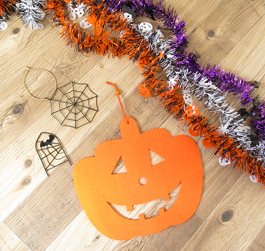 ハロウィン＊フェルトガーランド - MAICOTO'S GALLERYminne byGMOペパボ 国内最大級のハンドメイド・手作り通販サイト