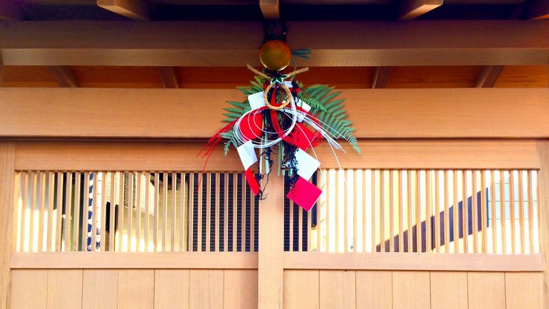 お正月飾り しめ縄 しめ飾り 玄関飾り 正月飾り モダンなお正月玄関飾り お店や